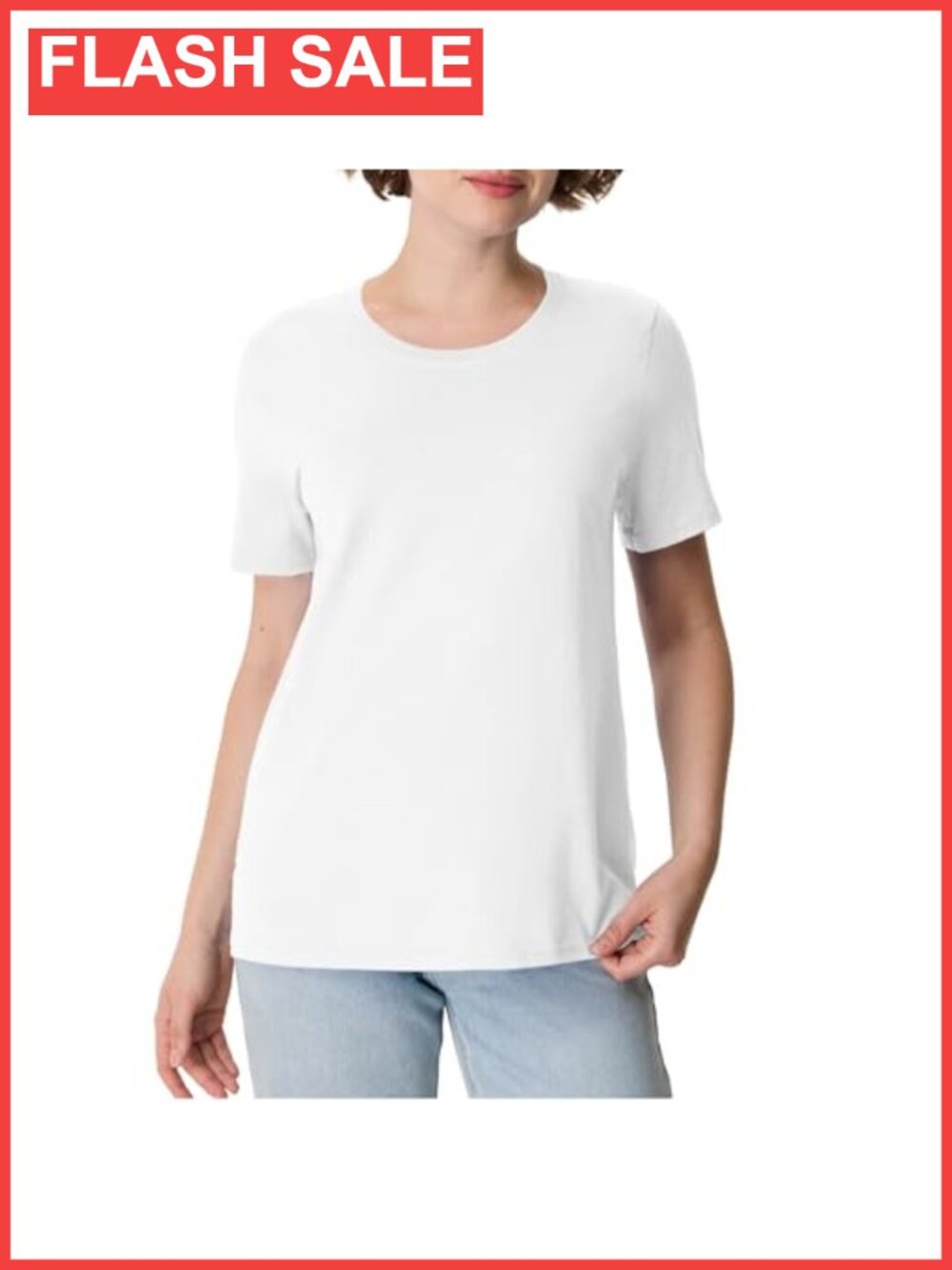 Hanes Perfect-T Crewneck Tee, Lightweight Ringspun Cotton Short Sleeve T-Shirt